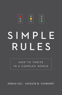 Book cover of Simple Rules